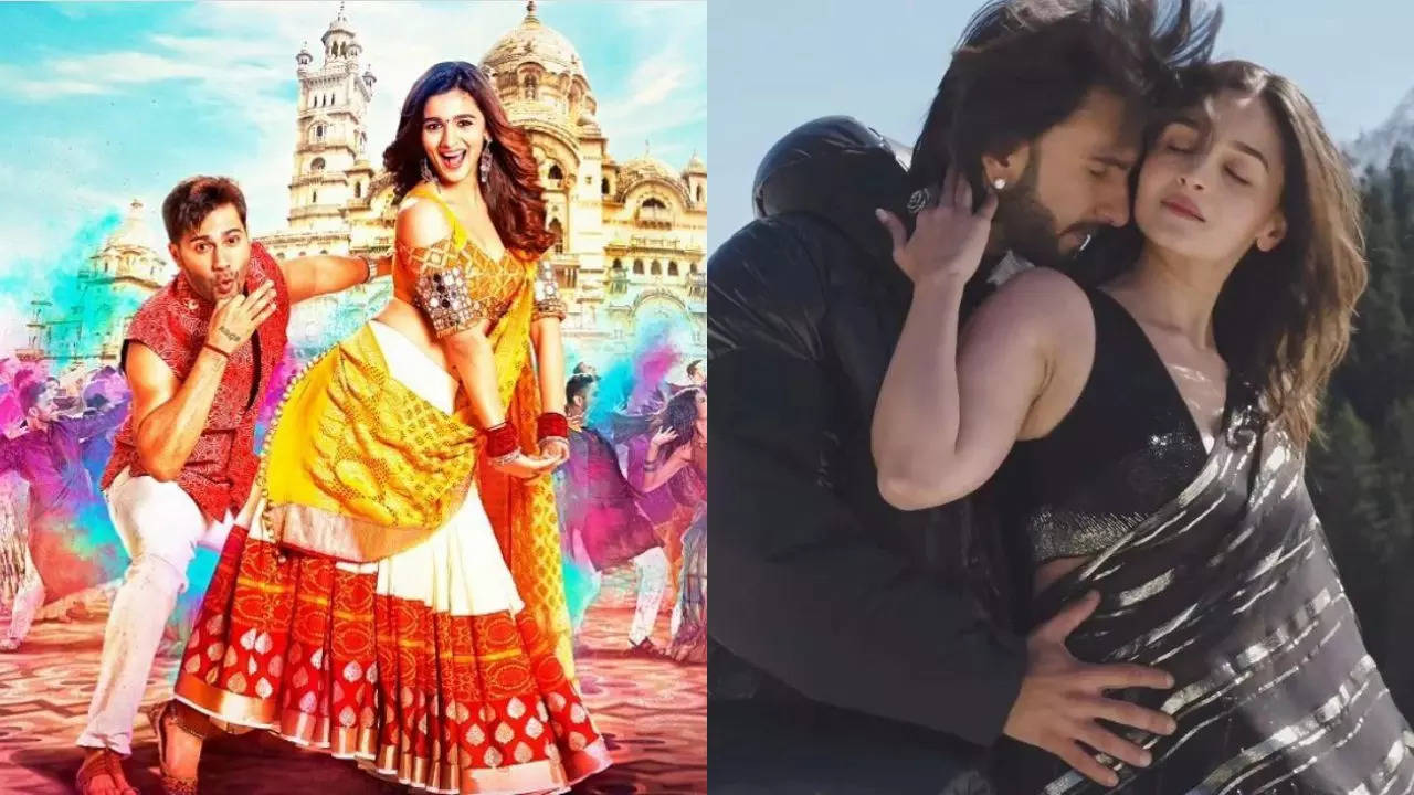Alia Bhatt on dancing with Madhuri Dixit in Kalank's Ghar More Pardesiya: I  was lucky it wasn't a dance-off | Bollywood - Hindustan Times