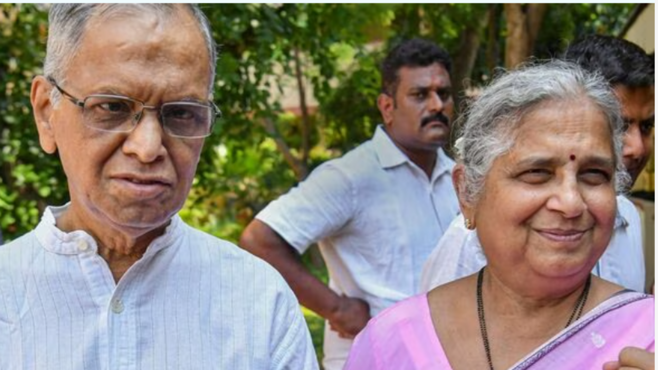 Narayana Murthy founded Infosys with money borrowed from his wife, Sudha. |Image courtesy: PTI