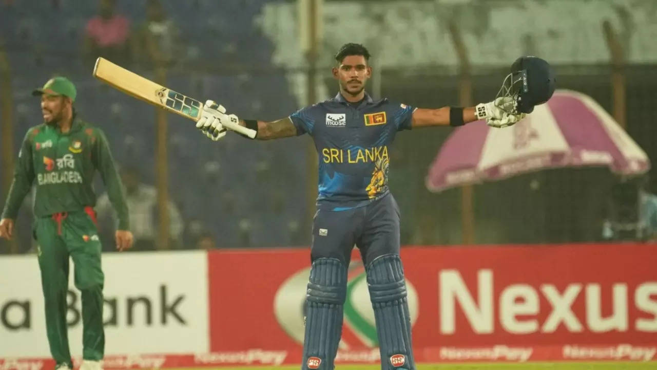 Pathum Nissanka Slams Century To Guide Sri Lanka To Series Levelling Win Vs Bangladesh