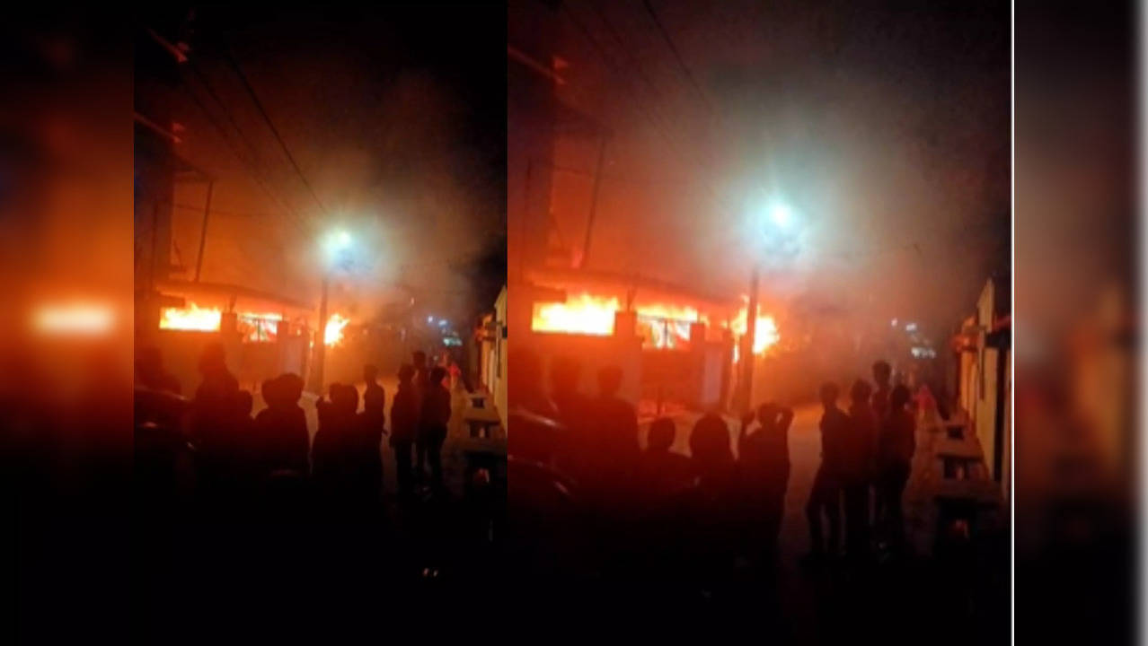 Fire Breaks Out After LPG Cylinder Explodes in Bengals Siliguri