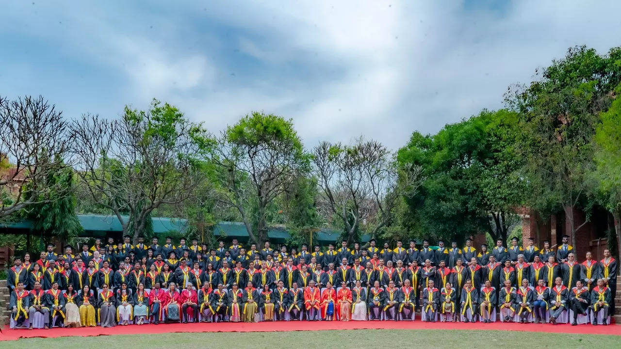 During IIM Lucknow's 38th Convocation