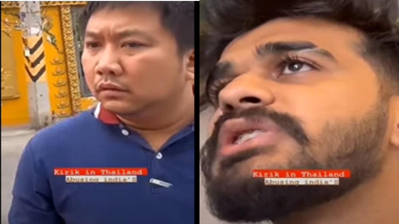 YouTuber Shares Clip Of Thai Cab Driver Abusing Indians.