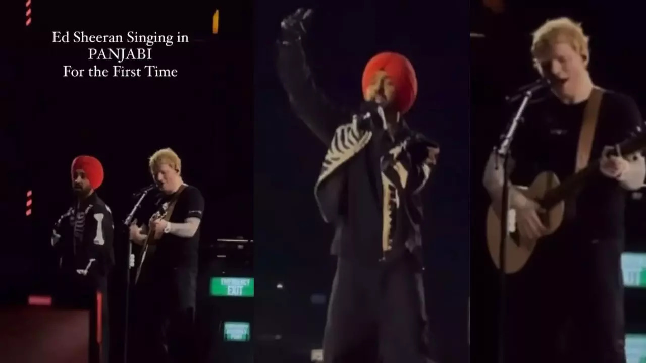 Diljit Dosanjh Calls Ed Sheeran 'Giving Artiste'; Says THIS About Sharing Stage With Perfect Singer