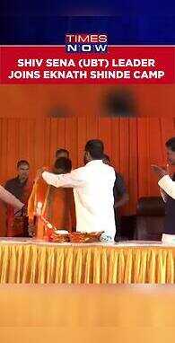 Shiv Sena UBT MLC Aamshya Padavi Switches To Shiv Sena In Presence Of Maharashtra CM Eknath Shinde