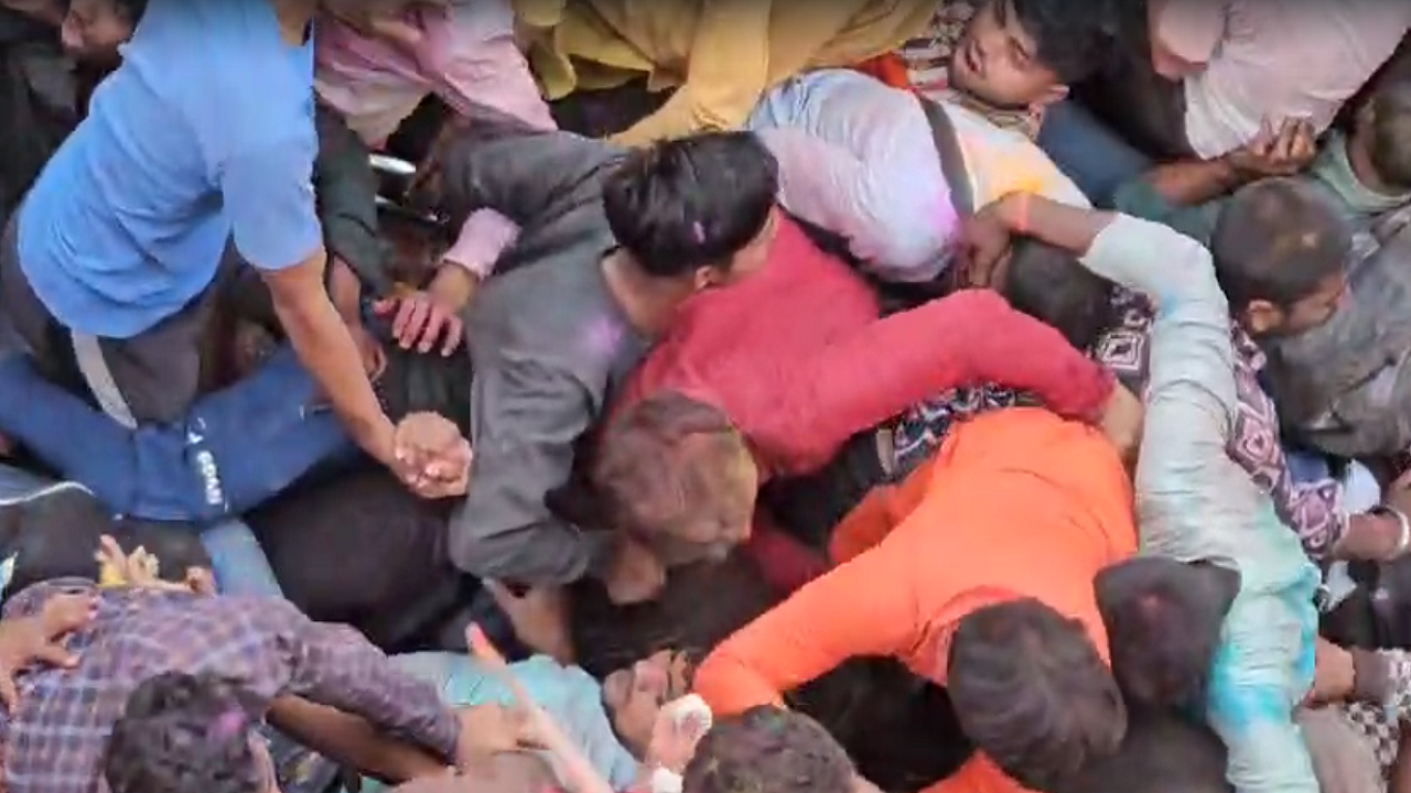 Stampede At Mathura's Radha Rani Temple During Pre-Holi Event, Several Devotees Injured