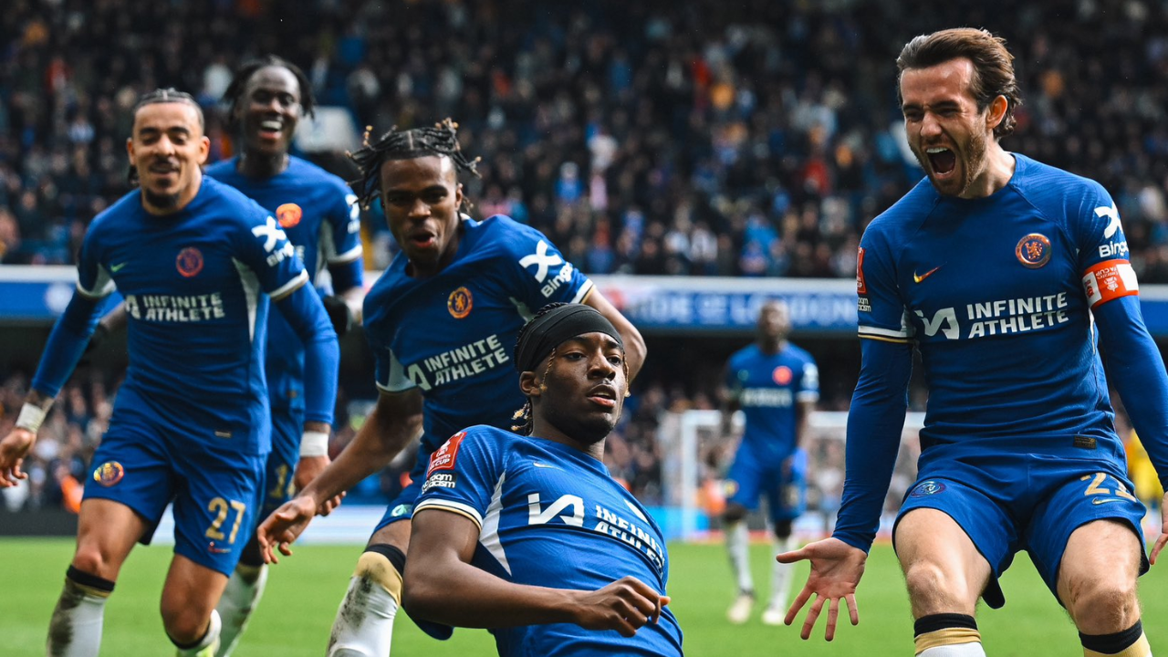 Chelsea FC during their win over Leicester City