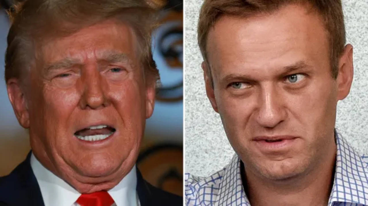 Donald Trump Avoids Questions On Navalny.