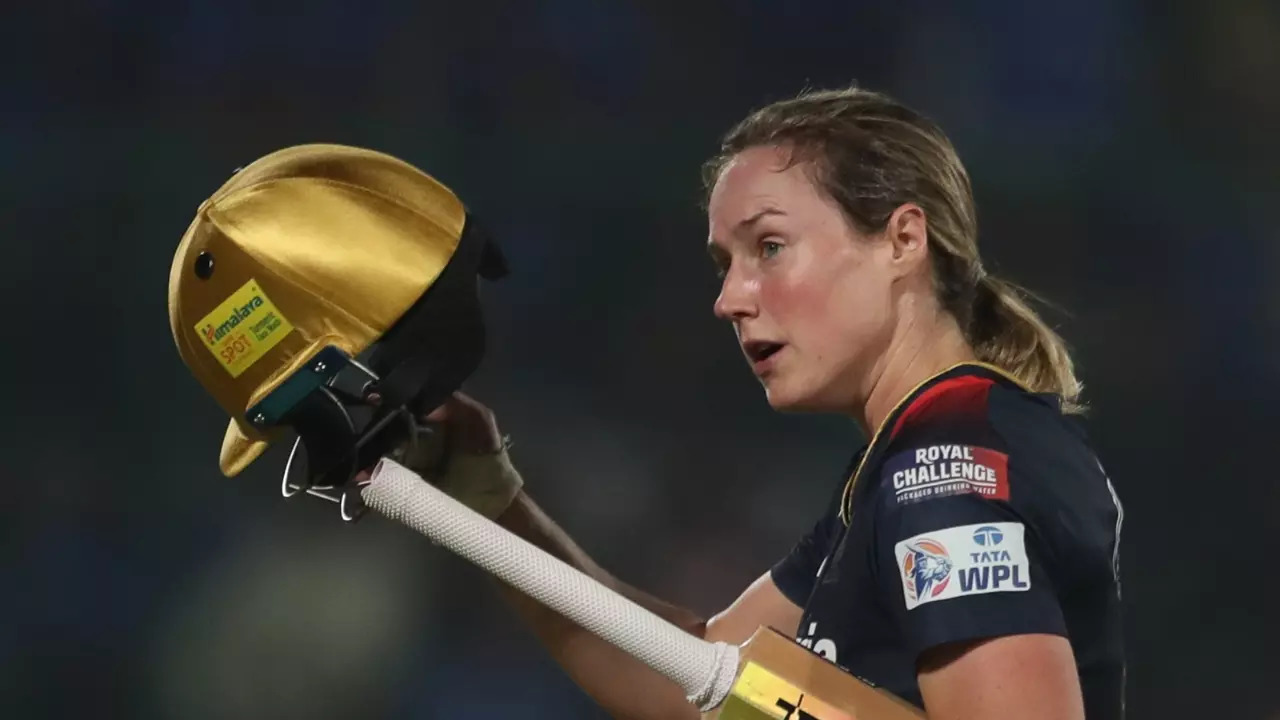 WPL Orange Cap winner Elly Perry won RCB its 1st title with a not-out 35 in the final. | Courtesy: BCCI