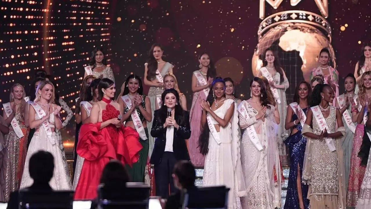 Designer Archana Kochhar at the Miss World Finale