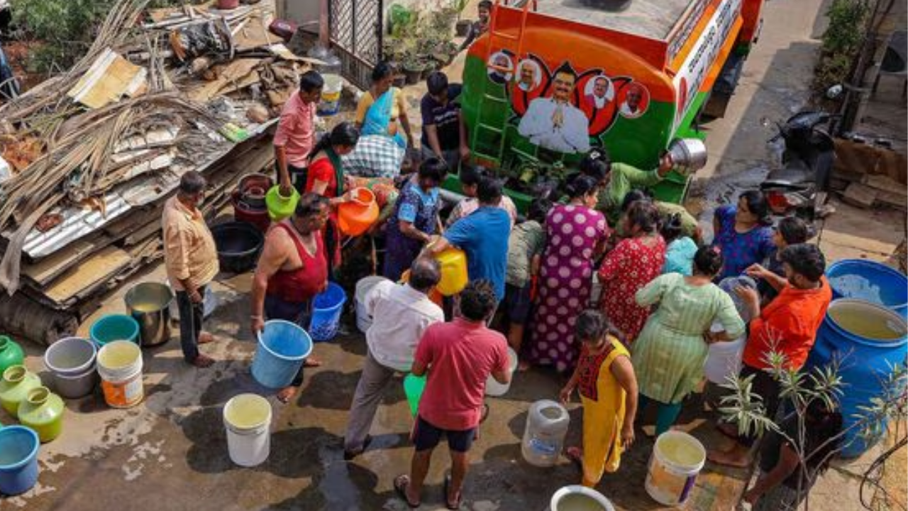 Bengaluru water crises: Representative image,