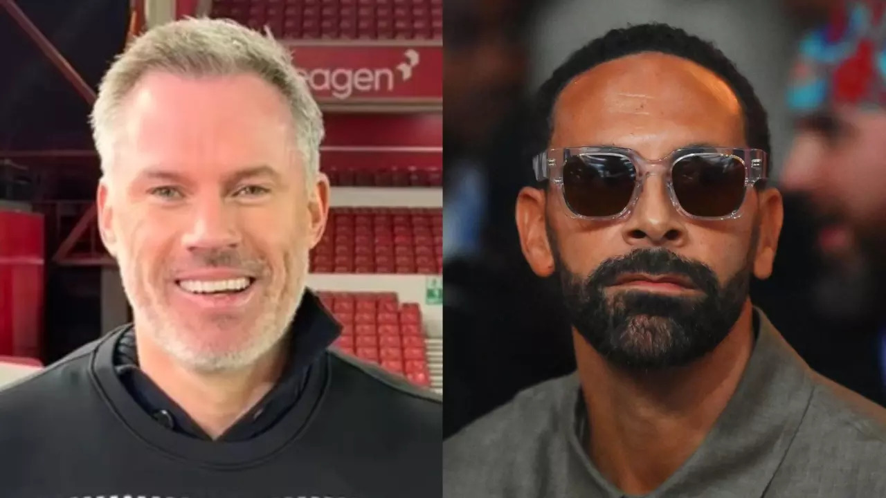 ''Manchester City Will Beat You'', Jamie Carragher Hits Back At Rio Ferdinand After Manchester United Beat Liverpool In Thrilling FA Cup Quarter-Final