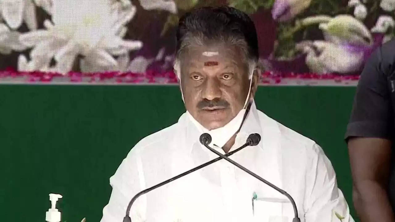 O Panneerselvam.