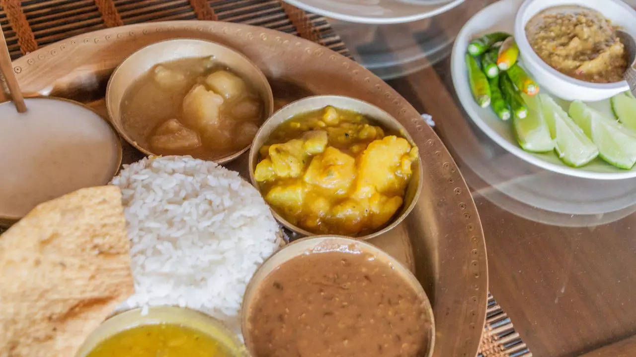 Assamese Thali