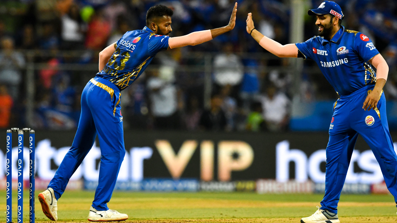 Hardik Pandya Rohit Sharma MI AFP