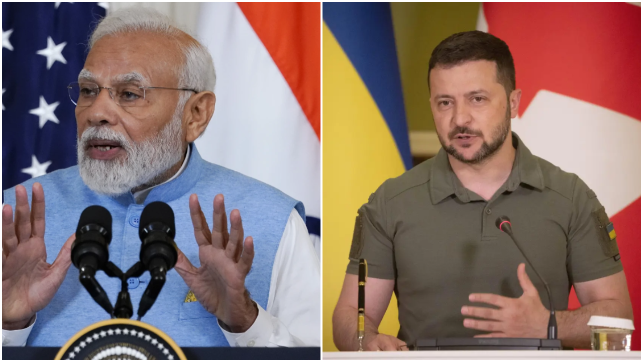 PM Modi and Zelenskyy