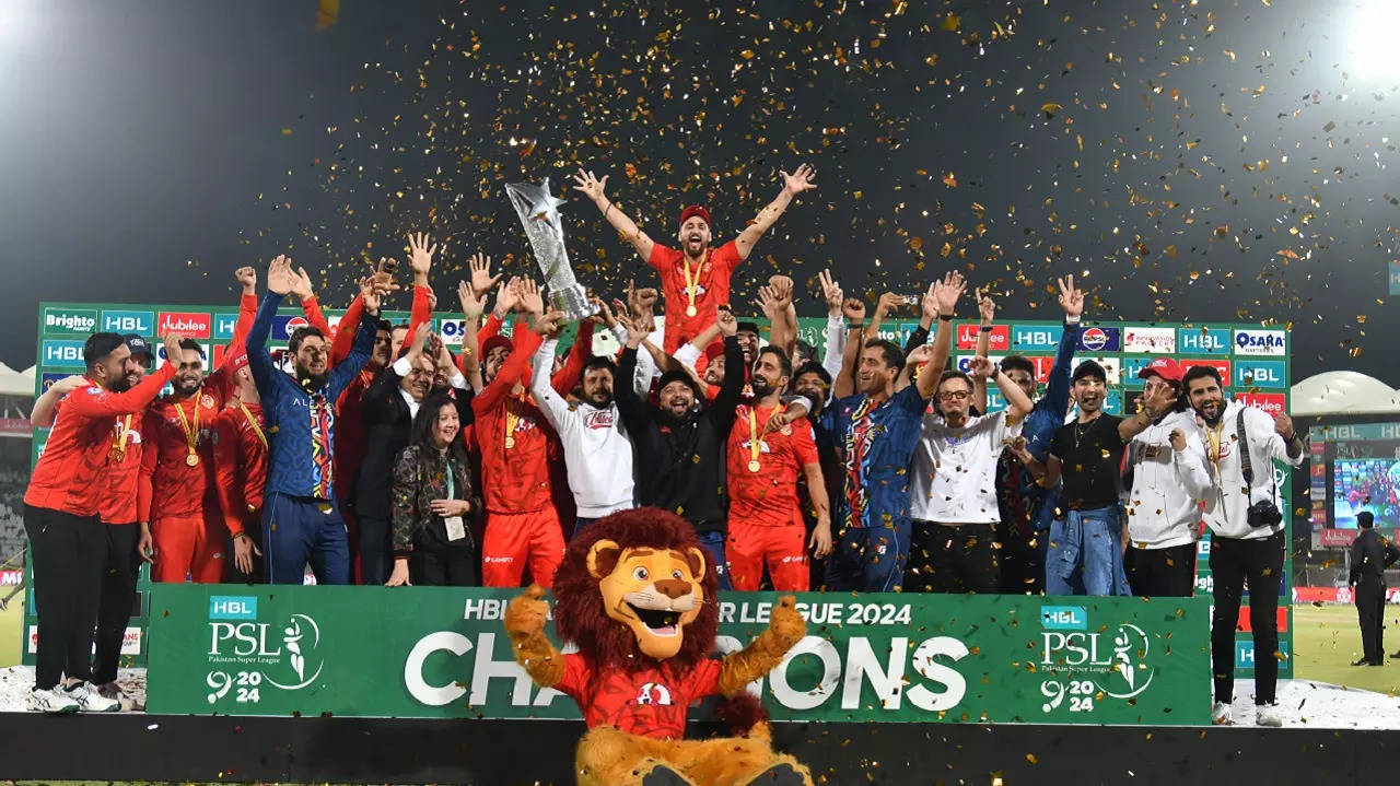 Islamabad United win PSL 2024 title.