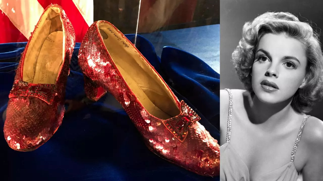 Judy Garland’s Ruby Slippers From The Wizard of Oz Stolen, Recovered, And Set For Auction