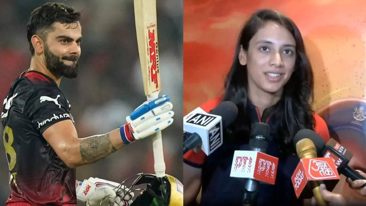 Smriti Mandhana's reply to comparisons with Virat Kohli goes viral.