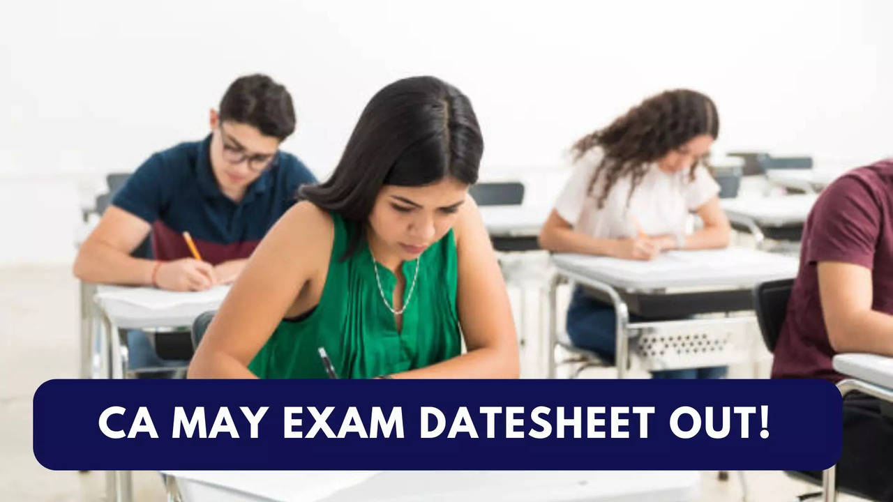 CA Exam Date 2024 ICAI CA May Exam Revised Date Sheet Released on icai