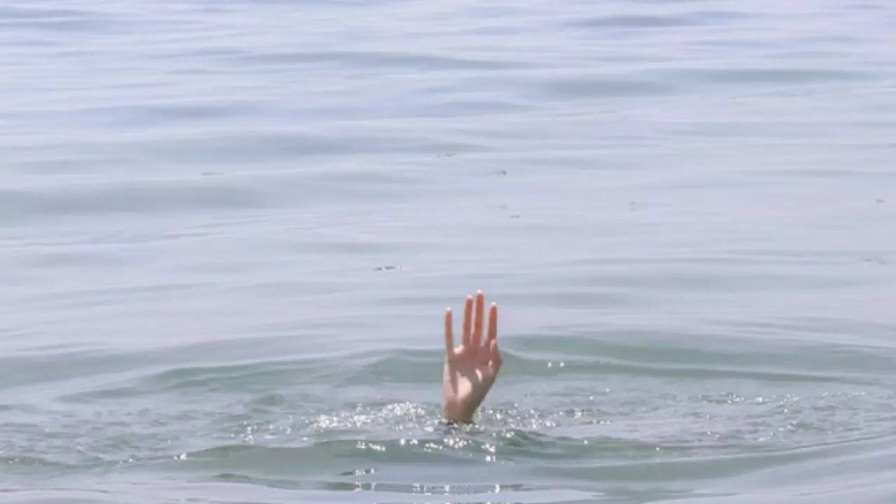 man drowning