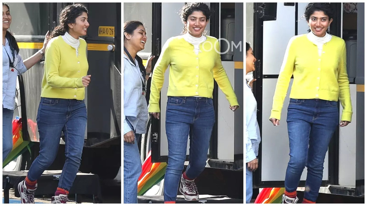 Sai Pallavi Looks Cute As A Button While Shooting For Aamir Khan's Next | EXCLUSIVE PICS