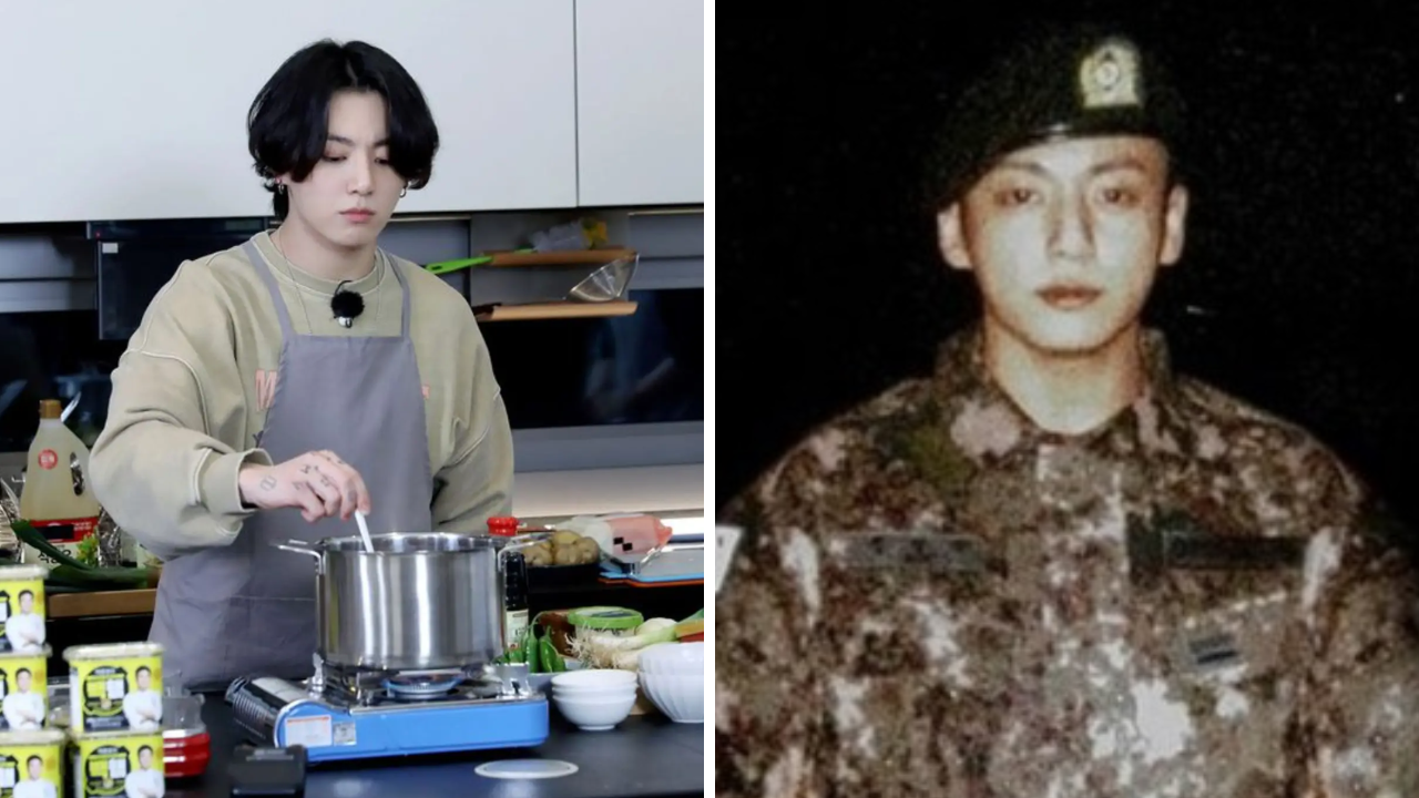 BTS' Jungkook Is Serving As A Cook During His Military Service