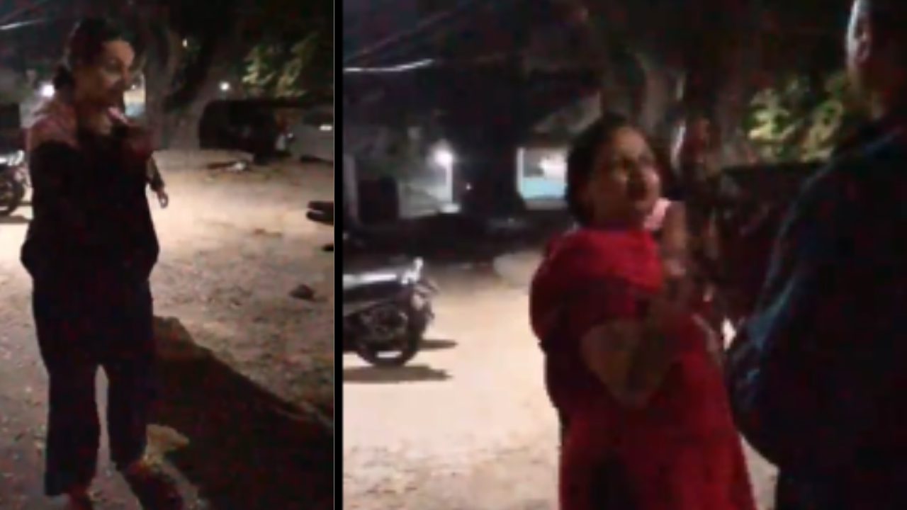 Viral video: Police official's Daughter Creates Ruckus