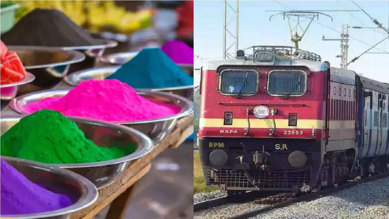 holi special trains