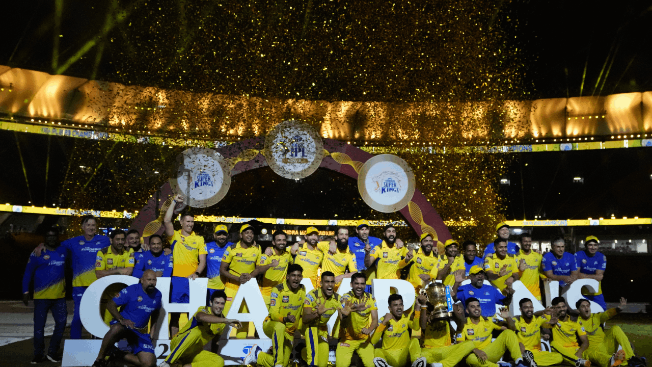 CSK IPL trophy AP