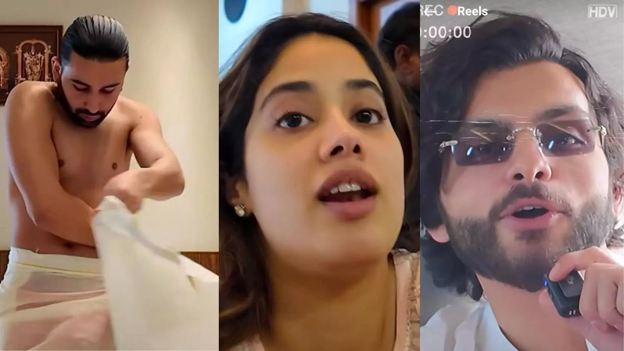 Janhvi Kapoor Expressing Love For Ghee To Shikhar Pahariya Making Fun Of Orry's Underwear; Don't Miss Latter's Vlog