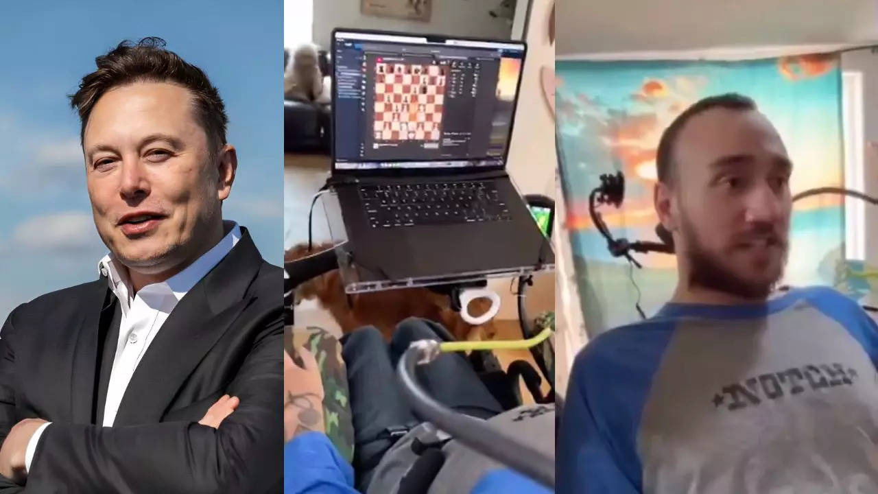 Elon Musk's Neuralink Enables Paralyzed Patient Noland Arbaugh to Play Chess | Video