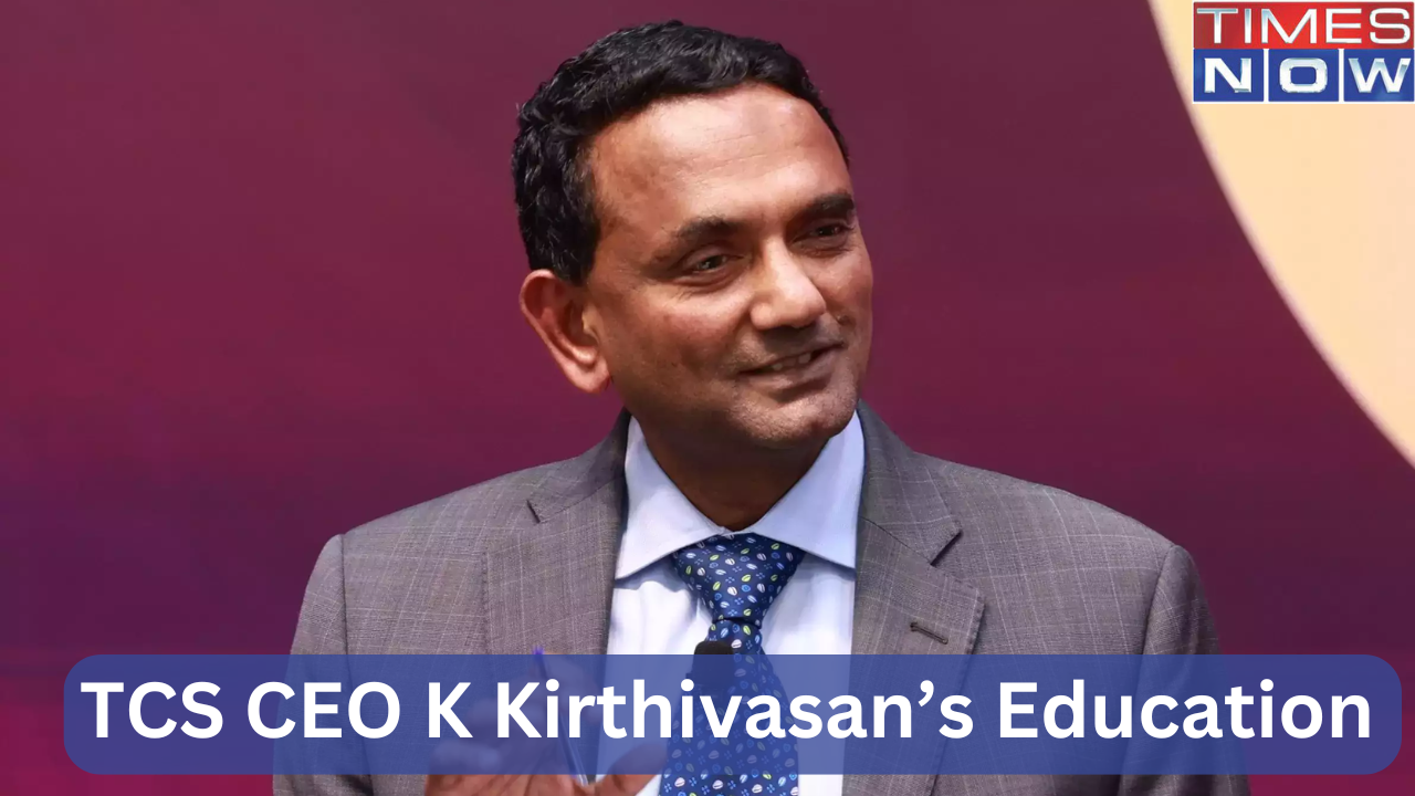 TCS CEO K Krithivasan’s Education