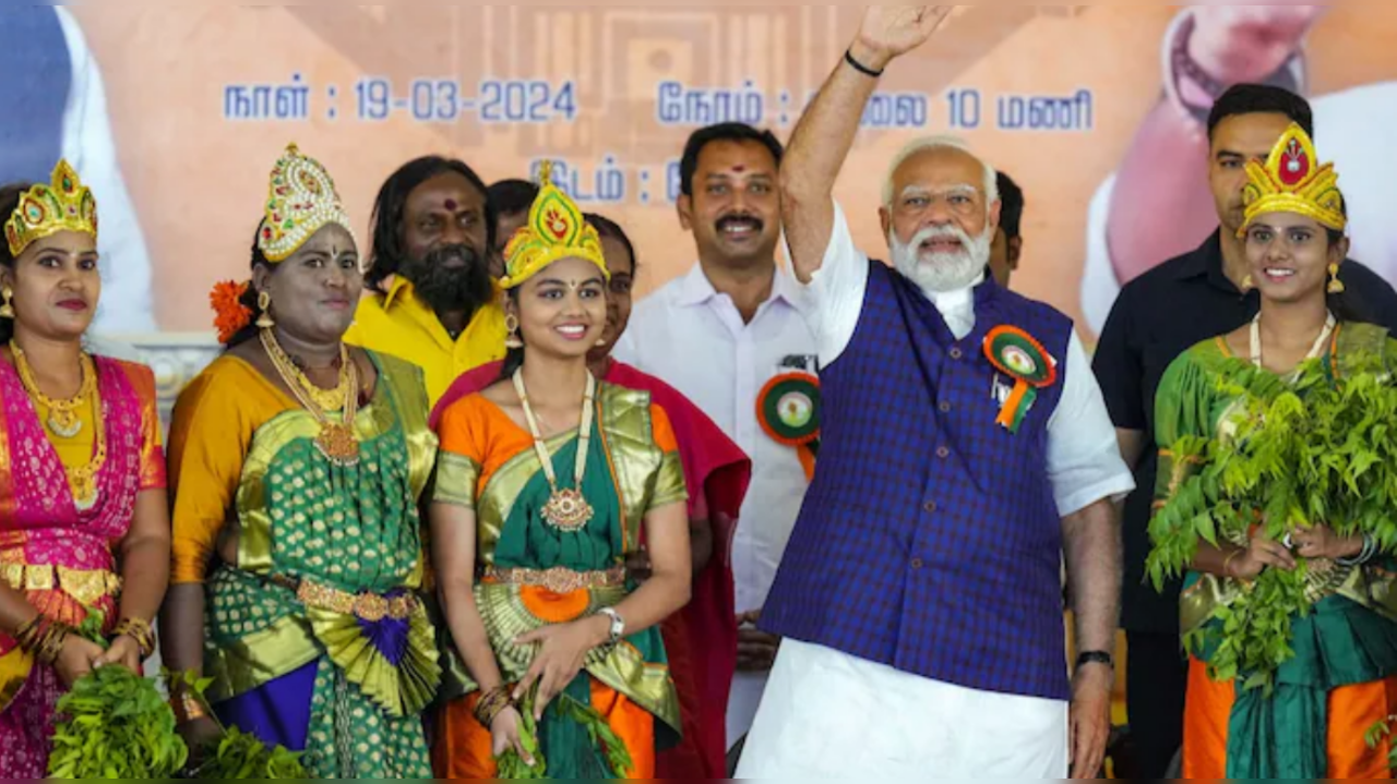 Prime Minister Narendra Modi addressed a rally in Salem