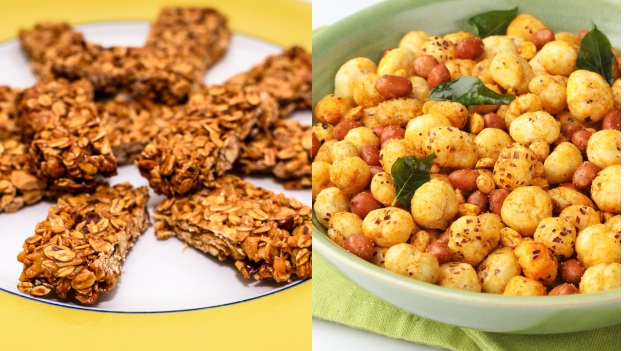 Make these seven quick snack recipes to munch at home or work. Pic Credit: iStock