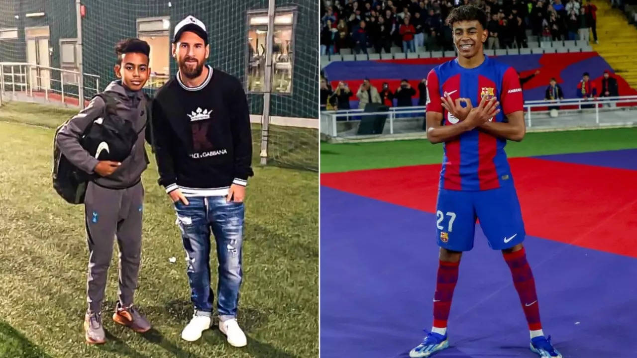 Barcelona Star, Lamine Yamal Pays Special Tribute To 'Idolo' Lionel Messi