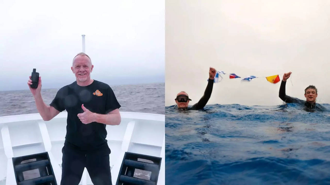 Chris Brown, an adventurer with a passion for reaching the most isolated corners of the globe, successfully reached Point Nemo on Wednesday