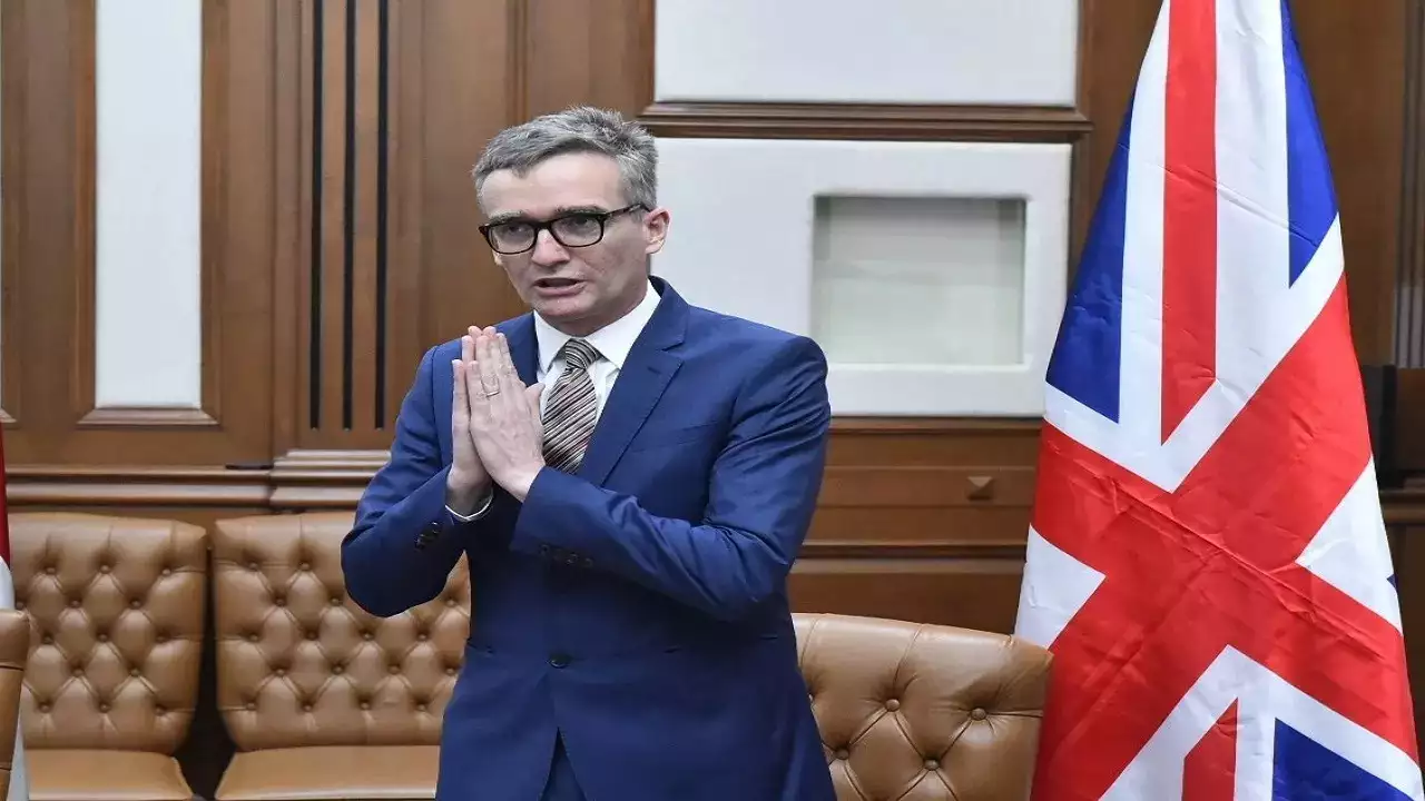 British High Commissioner to India, Alex Ellis.