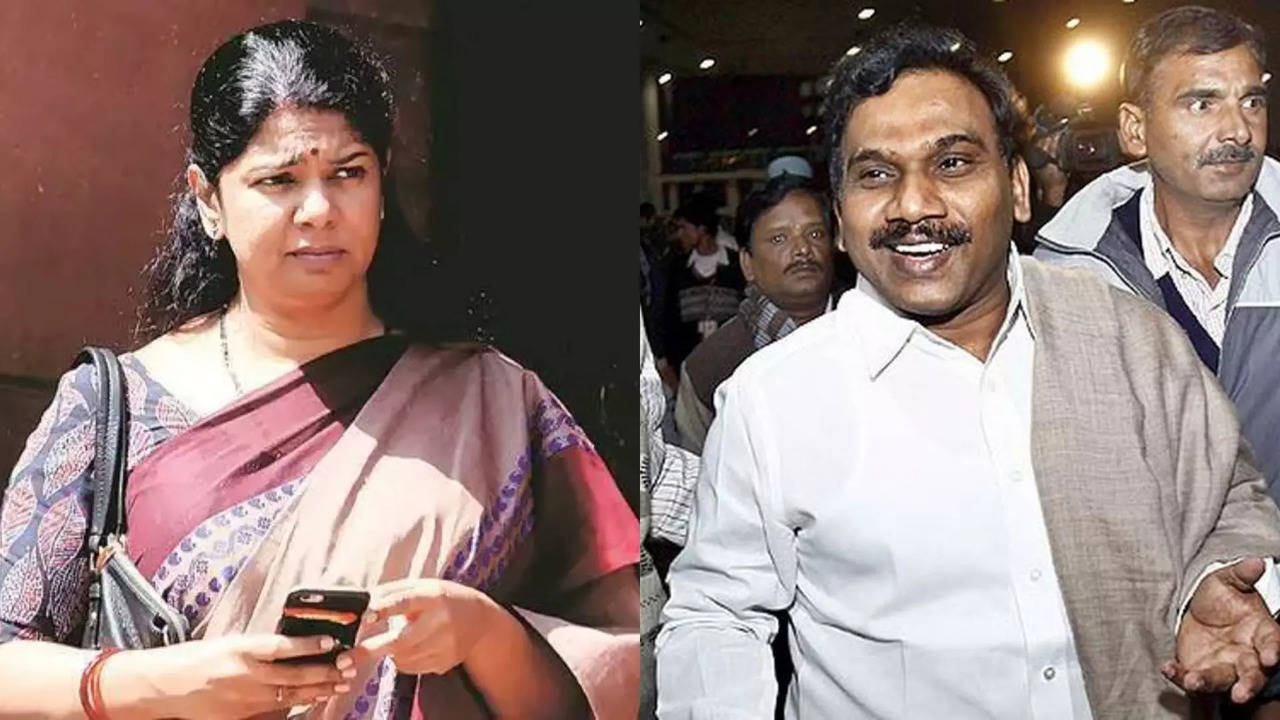 kanimozhi and a raja