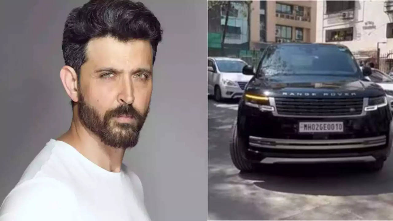 Hrithik Roshan Range Rover Times Drive