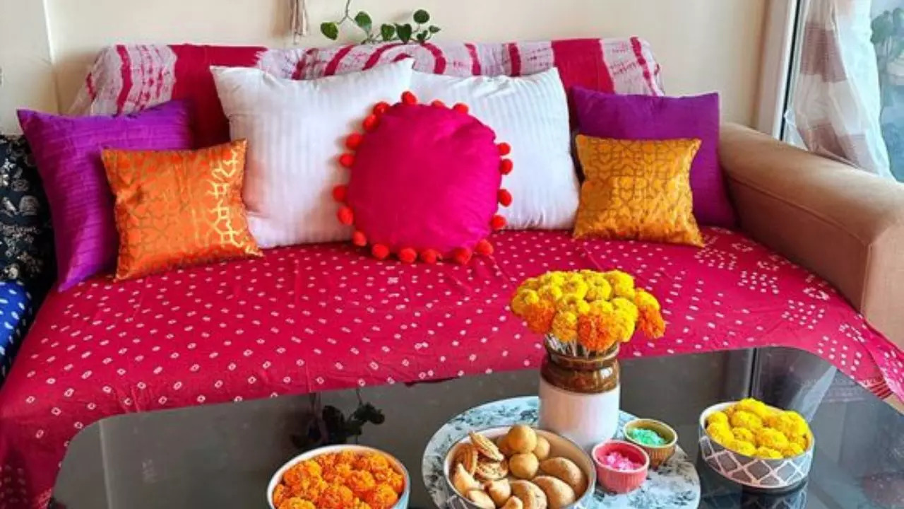 Holi home decor ideas. Credit: Pinterest