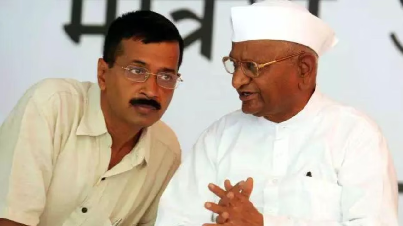 anna hazare arvind kejriwal