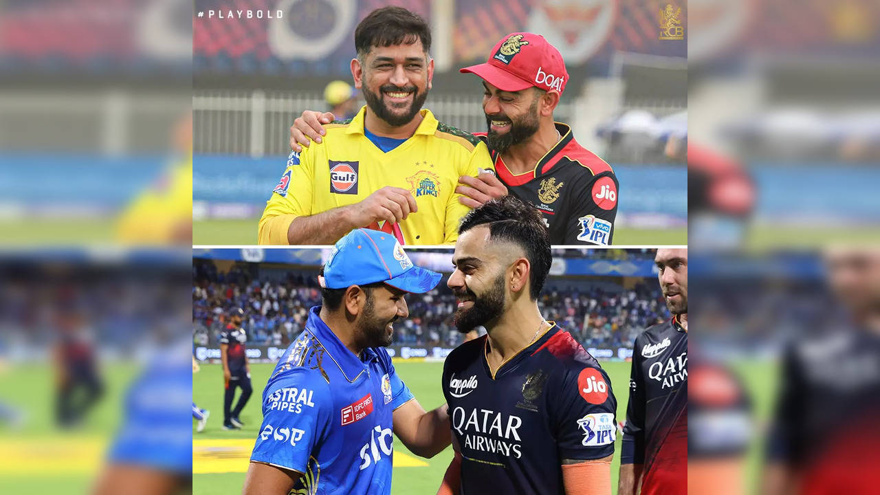 IPL 17 is the first season without Dhoni, Kohli and Rohit as captains. | Courtesy: @RCBTweets/X