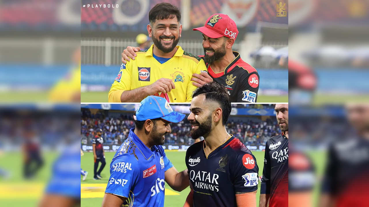 IPL 17 is the first season without Dhoni, Kohli and Rohit as captains. | Courtesy: @RCBTweets/X