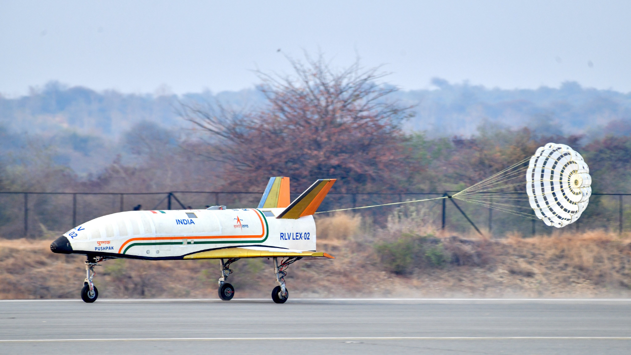 ISRO Pushpak Landing