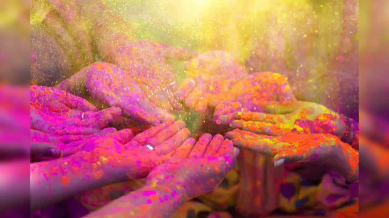 Representational Image of Holi