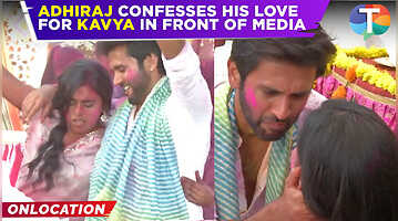 Kavya - Ek Jazbaa Ek Junoon update Adhiraj DECLARES love for Kavya at Holi festivity