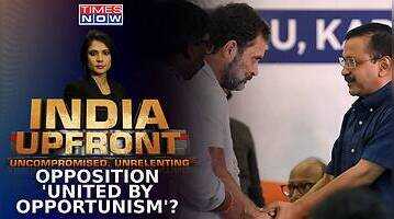 Kejriwal Behind Bars INDIA Behind CM Opposition United By Opportunism India Upfront