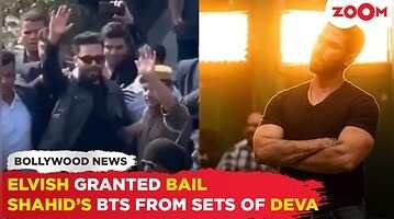 Bail approved for Elvish Yadav in snake venom case Shahid Kapoor reveals his gritty Deva look