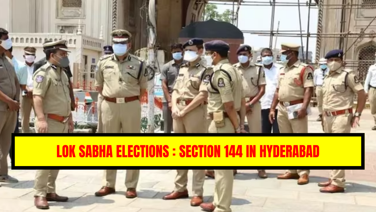 Section 144 in Hyderabad ahead of Lok Sabha polls. (Representational Image)