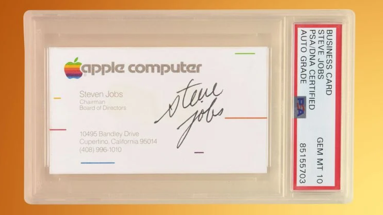 Apple Business Card